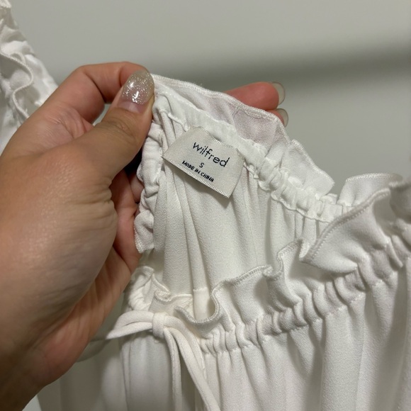 Wilfred Cream Ruffle Dress - Picture 4 of 4